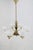 Large Brass Chandelier by Anyz, Czechoslovakia, 1930s For Sale - Image 3 of 10