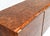 Brown Italian Drawer Credenza in High Gloss Burl and Brass, Italy, 1970s For Sale - Image 8 of 15