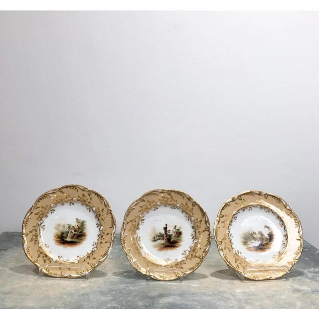 1825 English Ridgway Style Dessert Service - 17 Pieces For Sale In San Francisco - Image 6 of 11