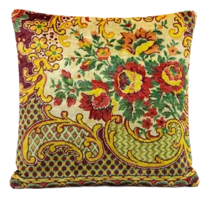 Earthy Velvet Pillow Cover 19'' X 20''