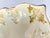 Rare Antique German Sitzendorf, Voigt Brothers Porcelain 'Dresden Style' Bowl, Vide Poche, With Ornate Handle and Intricate, Filigreed Gilt Detailing For Sale - Image 10 of 12