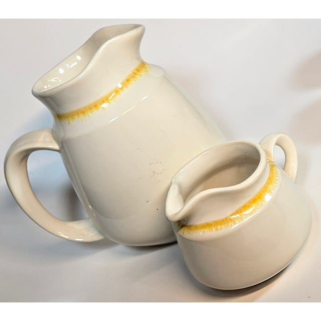 Country Cottage Pitchers- Set of Two For Sale - Image 11 of 11