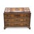 Antique Trentino Drop-Leaf Chest Veneered in walnut, decorated with geometric maple and cherry trim. The front of this...