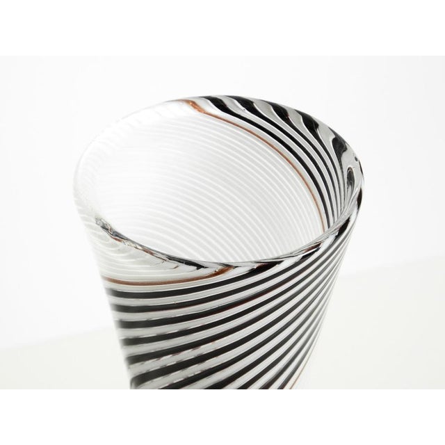 Mid-Century Italian Murano Glass Vase by Dino Martens for Aureliano Toso, 1950s For Sale - Image 10 of 18