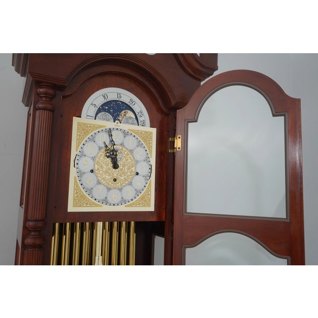 セール‼️アンティークタワークロック Musical tall clock 絵 a-majestic-stone-clock-tower-