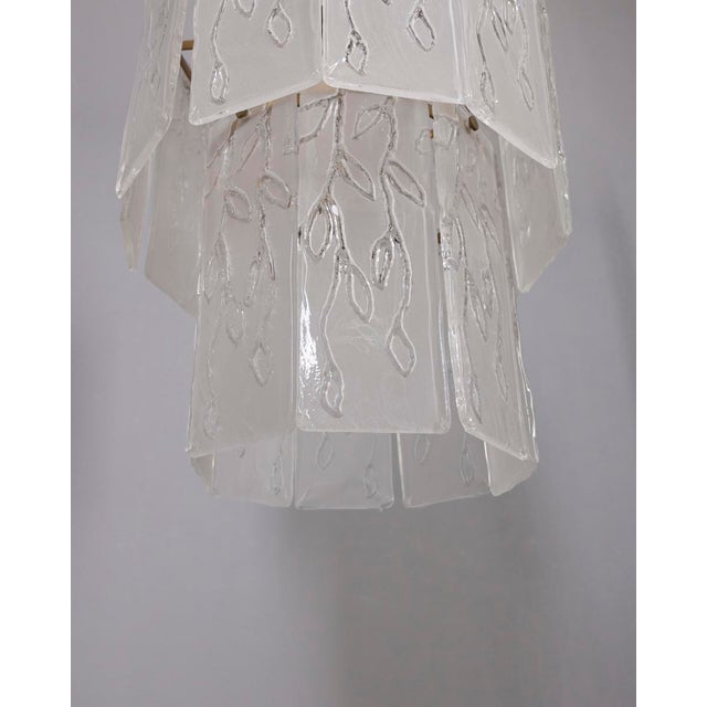 Vintage Italian Murano Glass Chandelier, 1960s For Sale - Image 9 of 11
