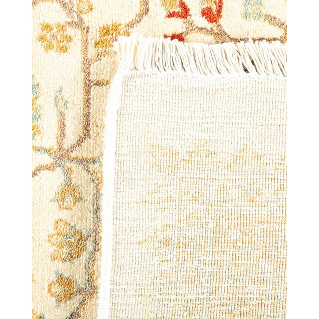 2010s Mogul Collection Hand-Knotted Area Rug - Ivory 8' 1" x 10' 0" For Sale - Image 5 of 9