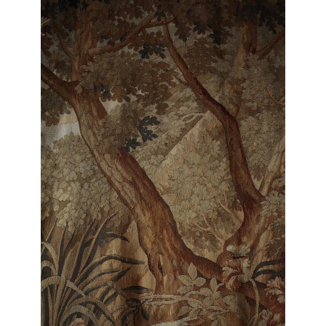 French Castle Gobelin, 1740s For Sale - Image 6 of 11