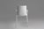 Vintage White Design Chair with Armrests, Belgium, 2000s For Sale - Image 10 of 11
