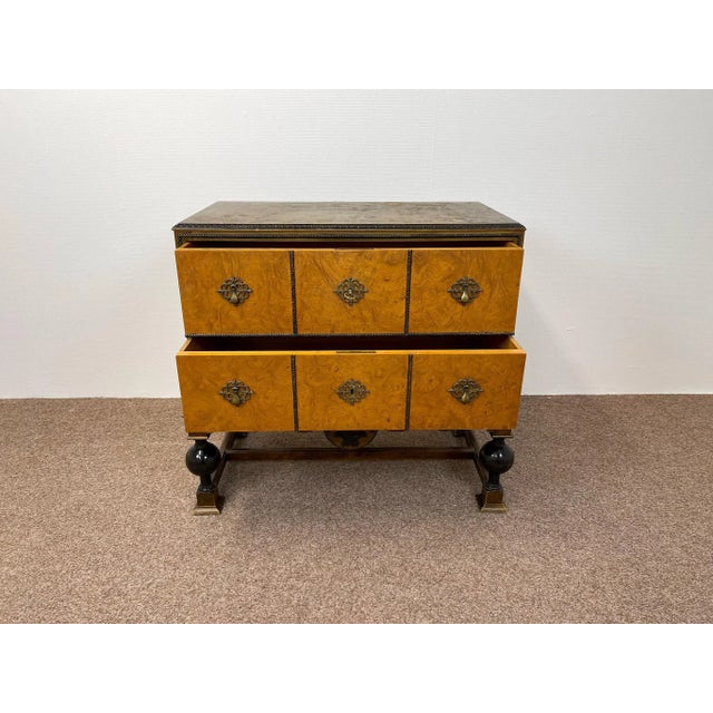 Art Deco Swedish Chest of Drawers by Carl Malmsten, 1920s For Sale - Image 13 of 16