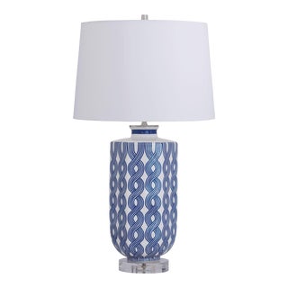 Williamsburg for Port 68 Evelyn Blue Lamp For Sale