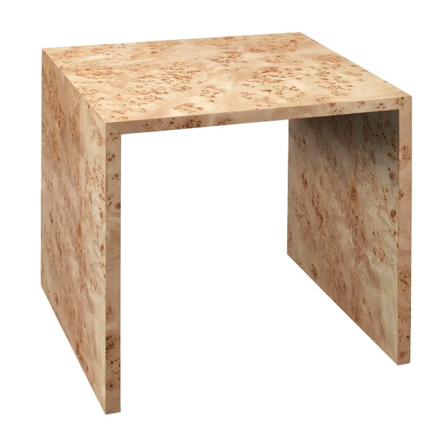 Jamie Young Bedford Burl Wood Nesting Tables in Natural - Set of 2 For Sale In Los Angeles - Image 6 of 8