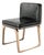 "Safari Xlix" Chair With Bronze, Stainless Steel, Tailor Made Leather For Sale