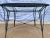 Atomic Radar Salterini Outdoor Wrought Iron Patio Dining Table, Attributed For Sale - Image 4 of 10
