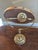 Traditional Brass Double Sided Vanity Mirror For Sale - Image 3 of 10