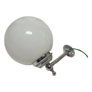 Art Deco Wall Lamp, Poland, 1950s For Sale