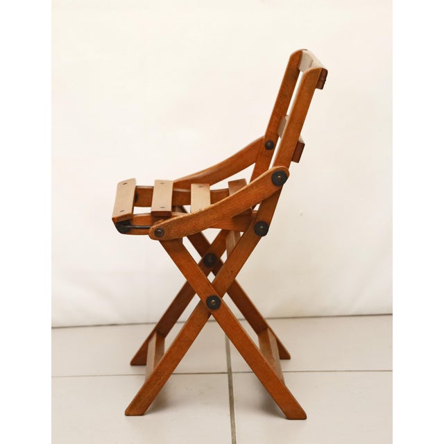 19th Century Vintage Children's Chair, 1890s For Sale - Image 5 of 8
