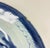 Rare 19th C. Qing Dynasty Chinese Export Blue Canton 10" Charger Plate For Sale In Portland, OR - Image 6 of 9