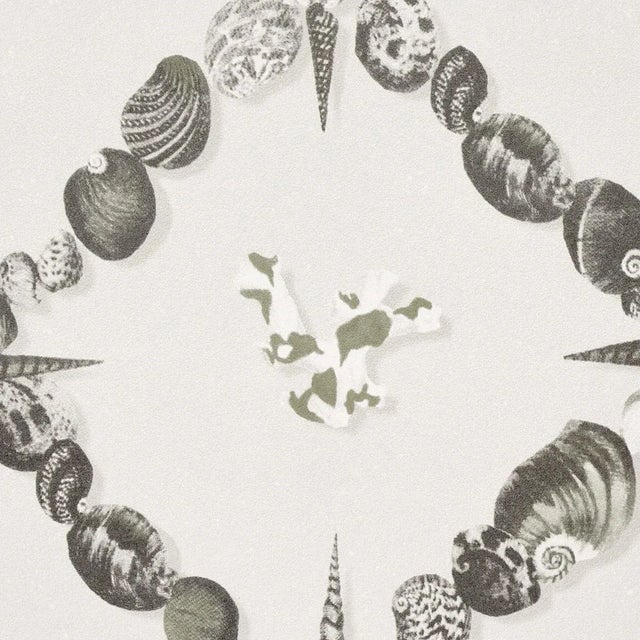 Schumacher Sample - Schumacher Grotto Treillage Wallpaper, Grisaille For Sale - Image 4 of 7