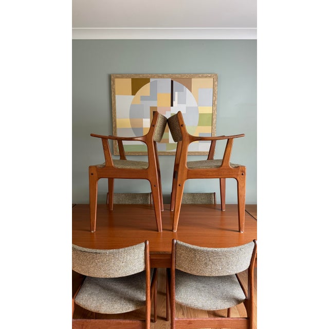 Vintage MCM Danish Teak Dining Set For Sale - Image 10 of 12