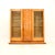 An outstanding Art Deco burr walnut and sycamore bookcase / cabinet by Epstein. This was made in England, it dates from...