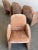 Vintage Curved Velvet Arm Dining Chairs - Set of Four For Sale - Image 11 of 18