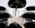 Aloe Blossom Large Anniversary Pendant Light with Black Porcelain Leaves by Jeremy Cole, 2004 For Sale - Image 11 of 15