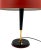 Oscar Torlasco, Mid-Century Red Table Lamp, Lumi, Italy 1954 For Sale - Image 9 of 12