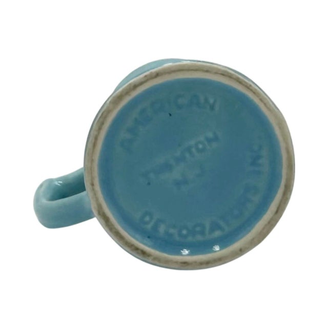 Mid 20th Century Vintage Rollins College Florida Miniature Ceramic Shot Glass Mug For Sale - Image 5 of 9