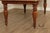 Henredon Somerton Banded Mahogany Rectangular Dining Table With Fluted Legs For Sale In Philadelphia - Image 6 of 18