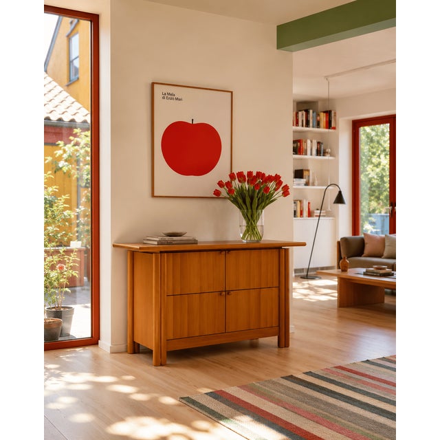 Vintage Sideboard in Walnut, 1980s For Sale - Image 14 of 14