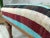 Striped Kilim Pouffe Square Footstool For Sale - Image 9 of 10