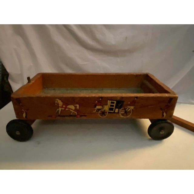 Antique child’s wagon that was loved by my family for decades. From my childhood toys and then to storage our dachshund’s...