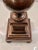 Vintage LPatinated Brass Palm Tree Candlestick Holder For Sale - Image 9 of 11
