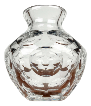 Mid-Century Modern German Vase in Lead Crystal Glass, 1960s