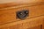 Stickley Mission Collection Harvey Ellis Inlay Oak Small Cabinet For Sale - Image 11 of 18