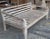 Simple White Wash Teak Twin Daybed For Sale - Image 4 of 4
