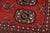 Bokhara Rug 3’2” X 5’3” Red Wool Tribal Hand-Knotted Oriental Carpet For Sale - Image 4 of 13