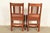 Stickley Brothers Antique Mission Oak and Cane Arts & Crafts Side Chairs or Dining Chairs, Pair For Sale - Image 11 of 14