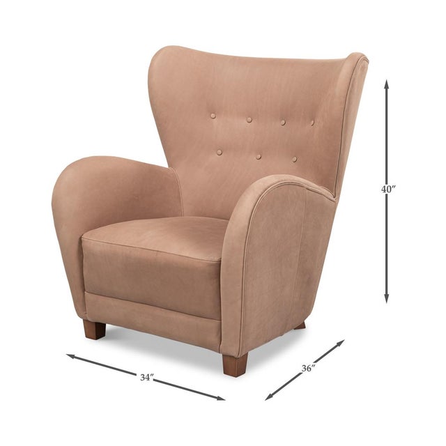 Modern Wing Chair For Sale - Image 10 of 10