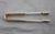 Russian 875 standard silver ice tongs, 1908-1917. Tulip tip with gripped interior. Matte finish with gilded interior....