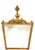Rococo Rococo Style Italian Gold Leaf Scrolled Vase Acanthus Leaf Crest Mirror For Sale - Image 3 of 10