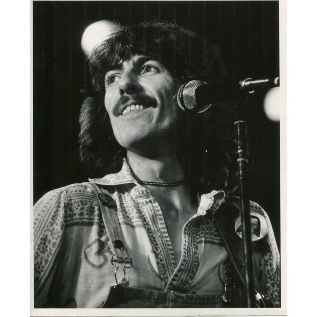 Henry Grossman, George Harrison, 1970s, Silver Gelatin Print For Sale