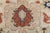 Authentic 19th Century Sultanabad Handmade Wool Rug For Sale - Image 9 of 11