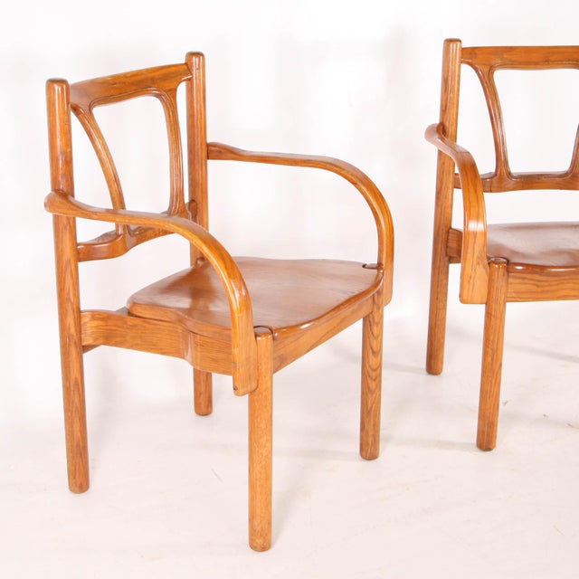Organic Armchairs, 1980s, Set of 2 For Sale - Image 14 of 18