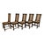 Antique 19thC Set 6 Carved Caned Jacobean Barley Twist Walnut Dining Chairs 1870 For Sale - Image 9 of 18