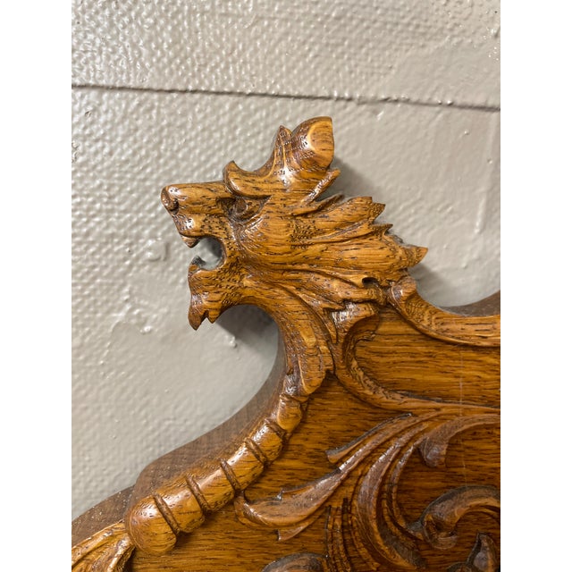 Wood Antique Edwardian Golden Oak China or Curio Cabinet With Curved Original Glass For Sale - Image 7 of 10