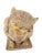 Stone Vintage Cast Stone Crouching Gargoyle Garden Statue For Sale - Image 7 of 12