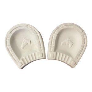 Large Equestrian Marble Trays - A Pair