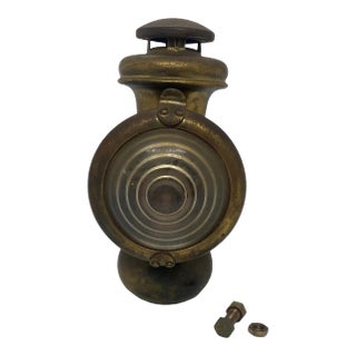 1914 Ford E & J No.3-414 Brass Kerosene Cowl Light For Sale